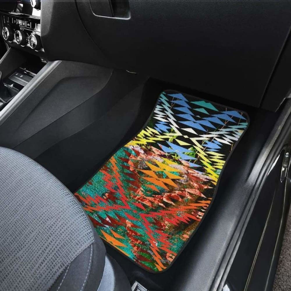 Taos Sunset Camo Car Floor Mats