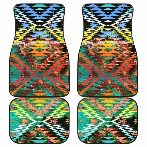 Taos Sunset Camo Car Floor Mats