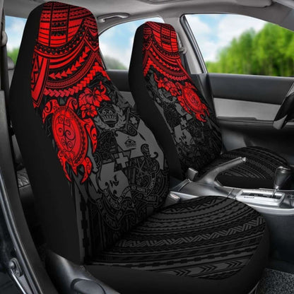Tonga Polynesian Car Seat Covers - Red Turtle - Amazing