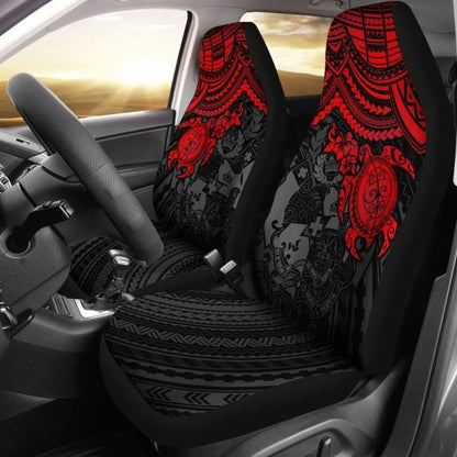 Tonga Polynesian Car Seat Covers - Red Turtle - Amazing