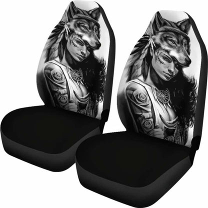 Wolf Girl Car Seat Covers
