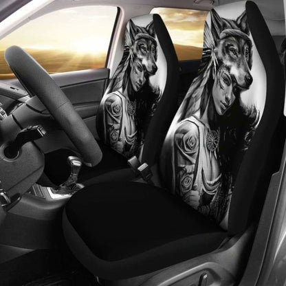 Wolf Girl Car Seat Covers