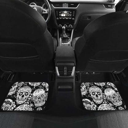 Set Of Pcs Sugar Skull Car Mats
