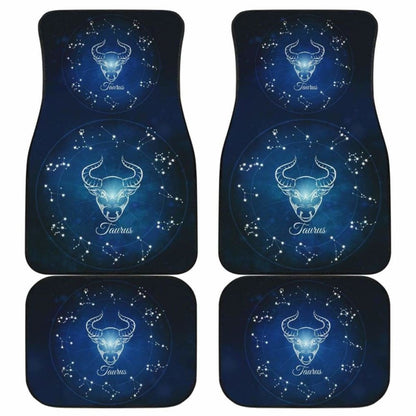 Taurus Zodiac Sign Car Floor Mats Amazing Gift