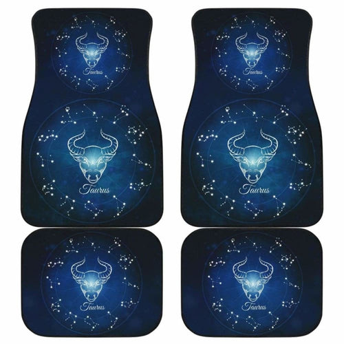 Taurus Zodiac Sign Car Floor Mats Amazing Gift