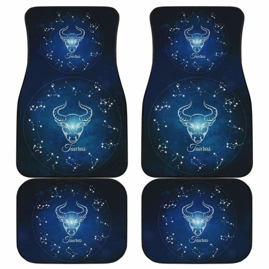 Taurus Zodiac Sign Car Floor Mats Amazing Gift