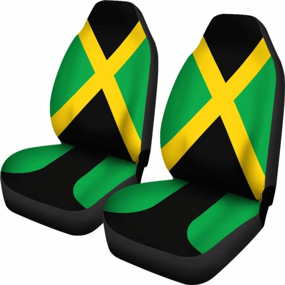 Jamaica Flag Car Seat Covers Amazing