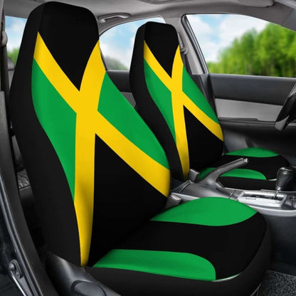 Jamaica Flag Car Seat Covers Amazing