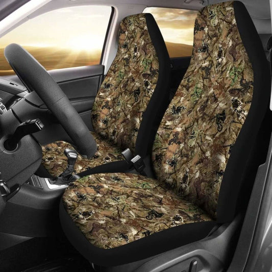 Camo Car Seat Cover Motocross
