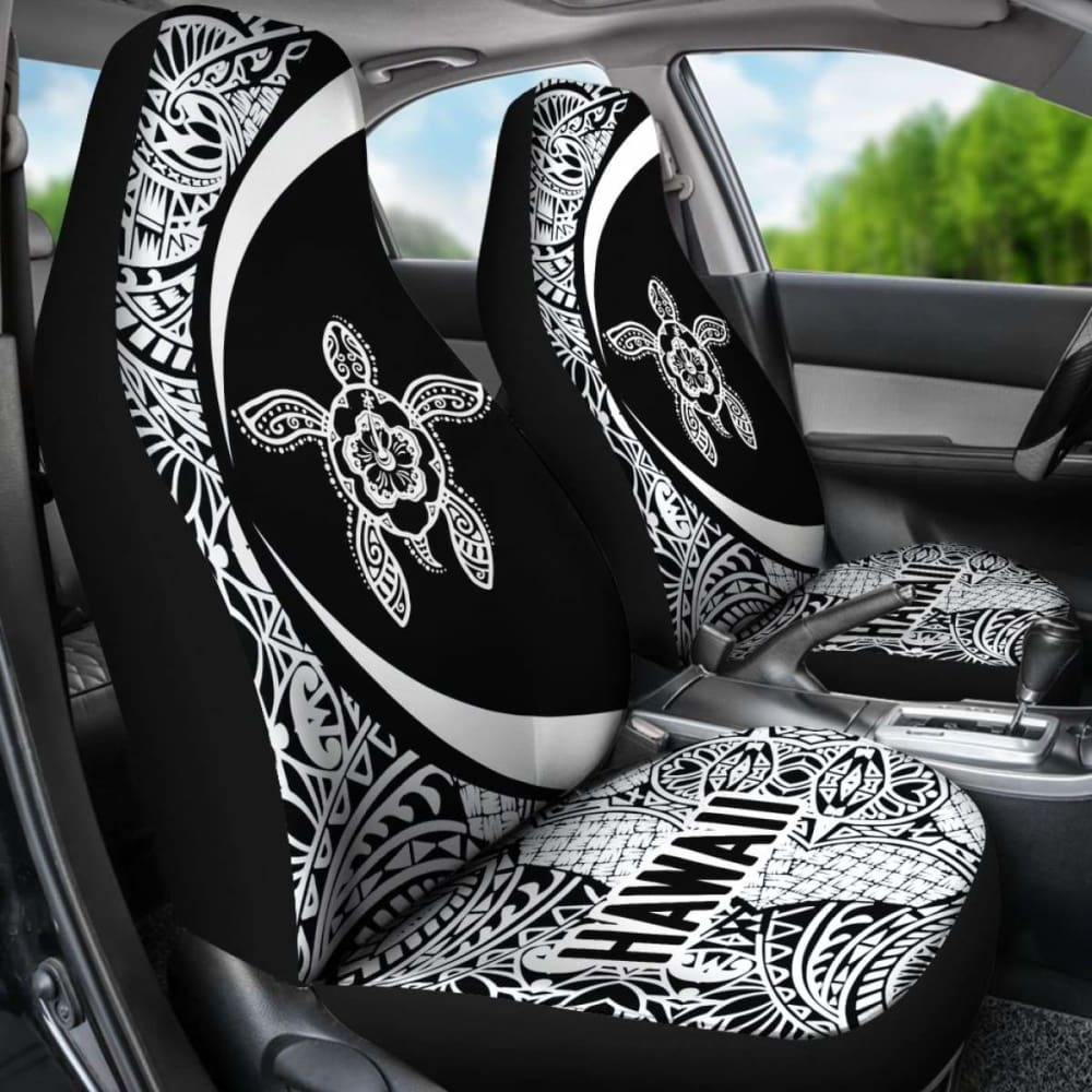 Hawaii Turtle Polynesian Car Seat Cover - Best Look - New - White New