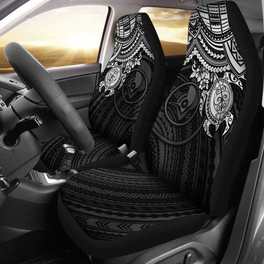 Yap Polynesian Car Seat Covers - White Turtle - Amazing