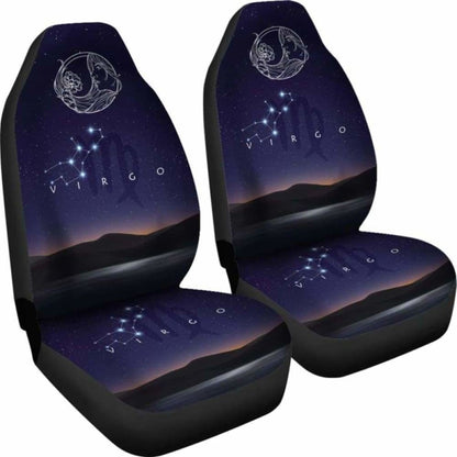 Zodiac Virgo Nite Seat Cover