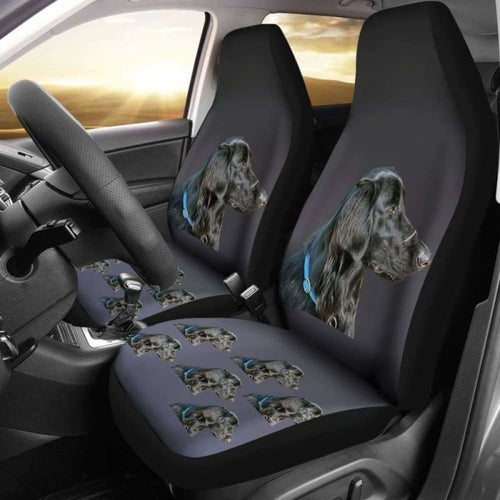 Flat Coat Retriever Car Seat Covers