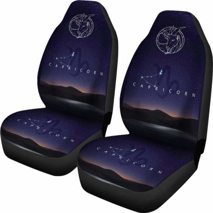 Zodiac Capricorn Nite Seat Cover