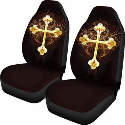 Golden Cross Seat Covers