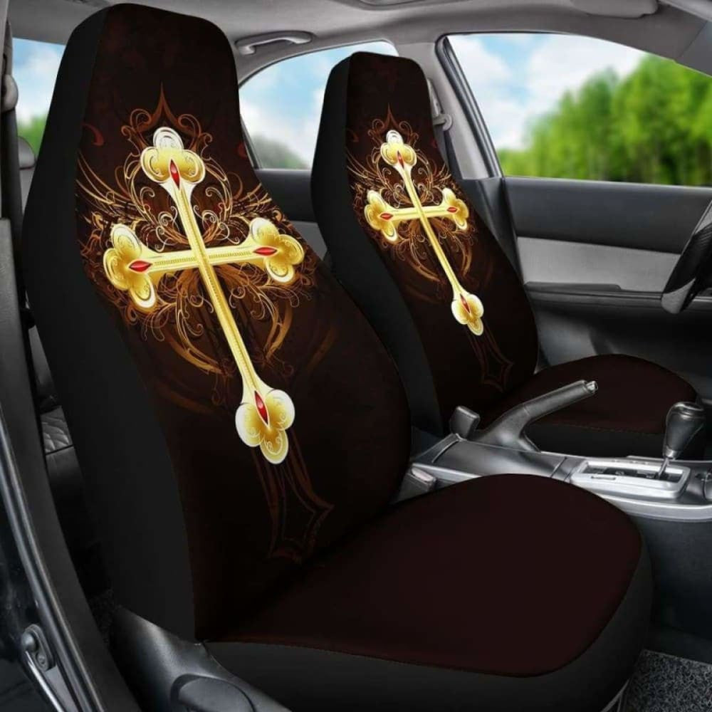 Golden Cross Seat Covers