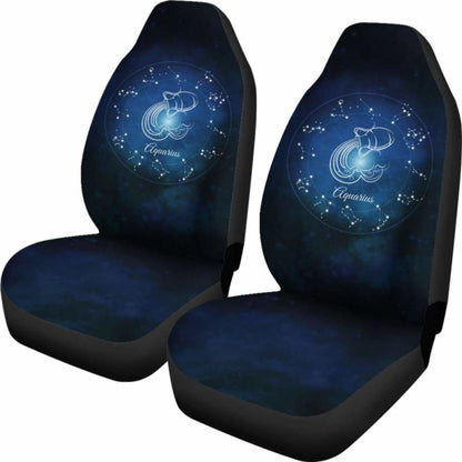Aquarius Zodiac Sign Car Seat Covers Amazing Gift