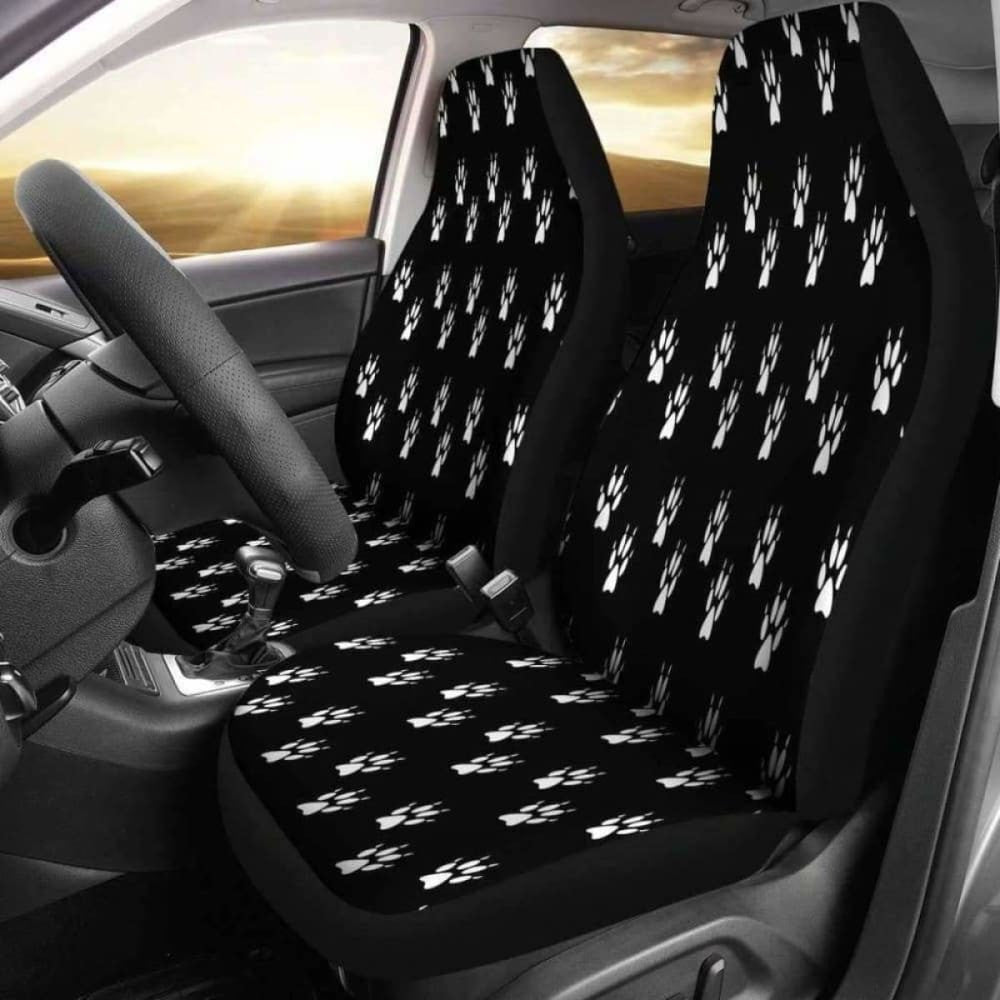 Cat Paw Print Car Seat Covers Awesome