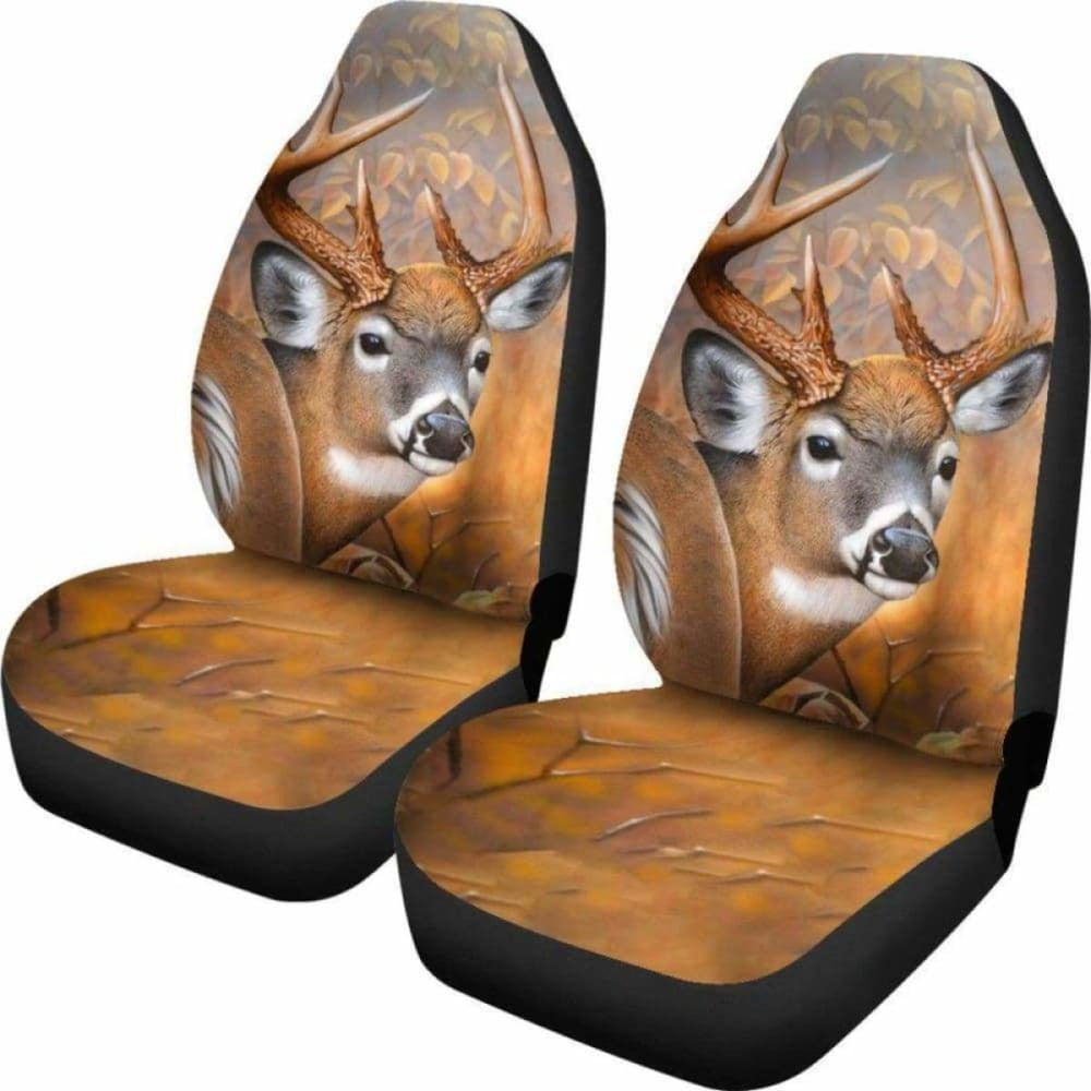 Car Seat Covers - Nice Horned Deer Amazing