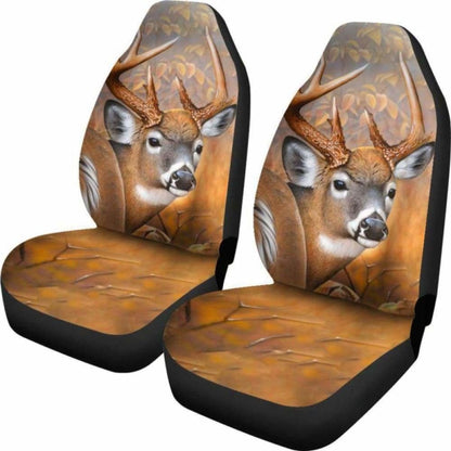Car Seat Covers - Nice Horned Deer Amazing