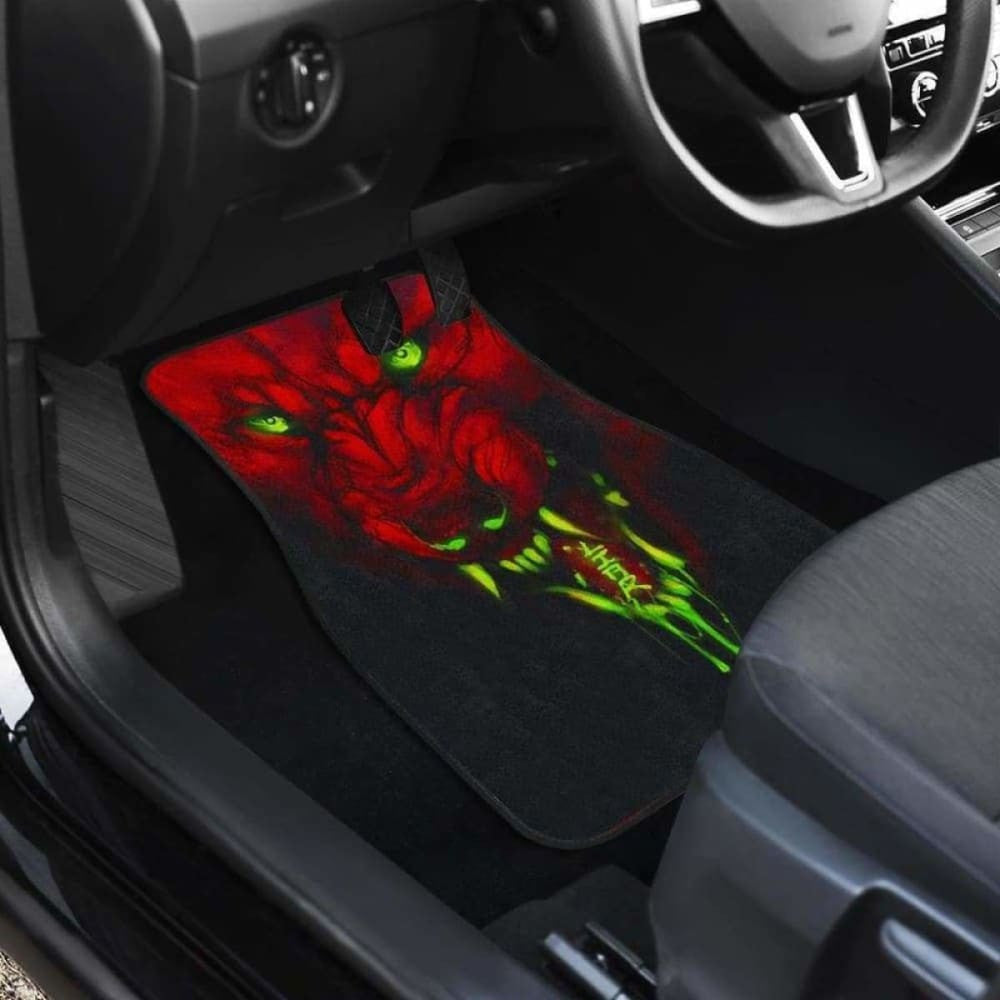 Red Wolf Car Mats