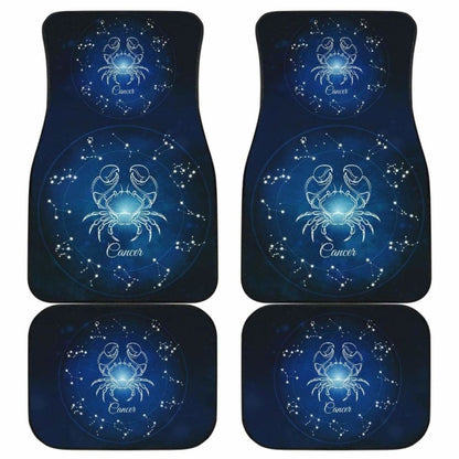 Cancer Zodiac Sign Car Floor Mats Amazing Gift