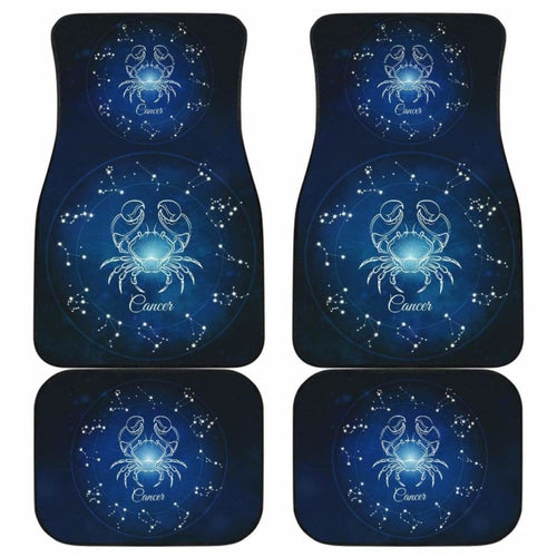 Cancer Zodiac Sign Car Floor Mats Amazing Gift