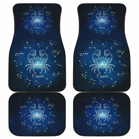 Cancer Zodiac Sign Car Floor Mats Amazing Gift