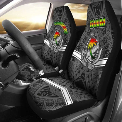 Guam Car Seat Covers - Turtle Guam Seal Chamorro - New