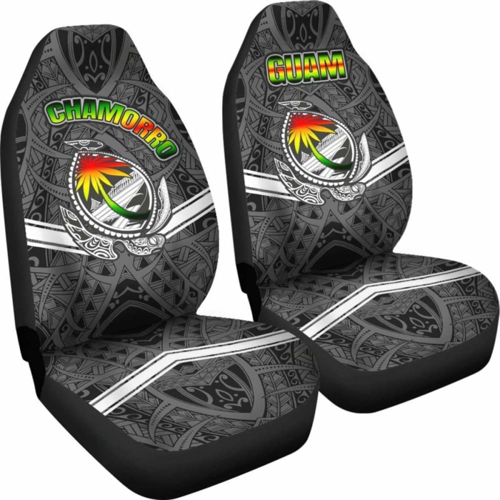Guam Car Seat Covers - Turtle Guam Seal Chamorro - New
