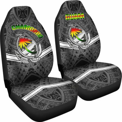 Guam Car Seat Covers - Turtle Guam Seal Chamorro - New