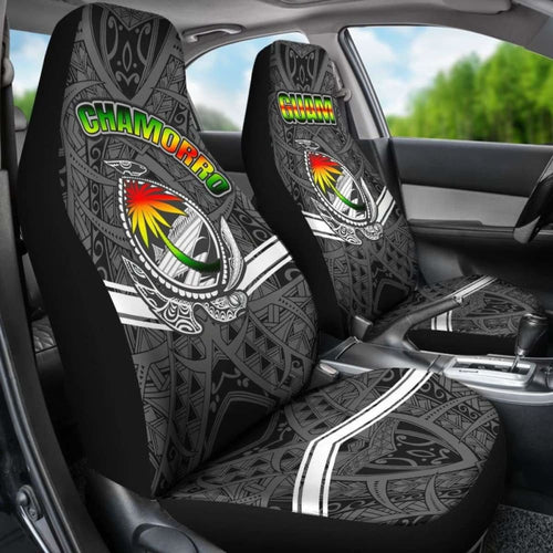 Guam Car Seat Covers - Turtle Guam Seal Chamorro - New