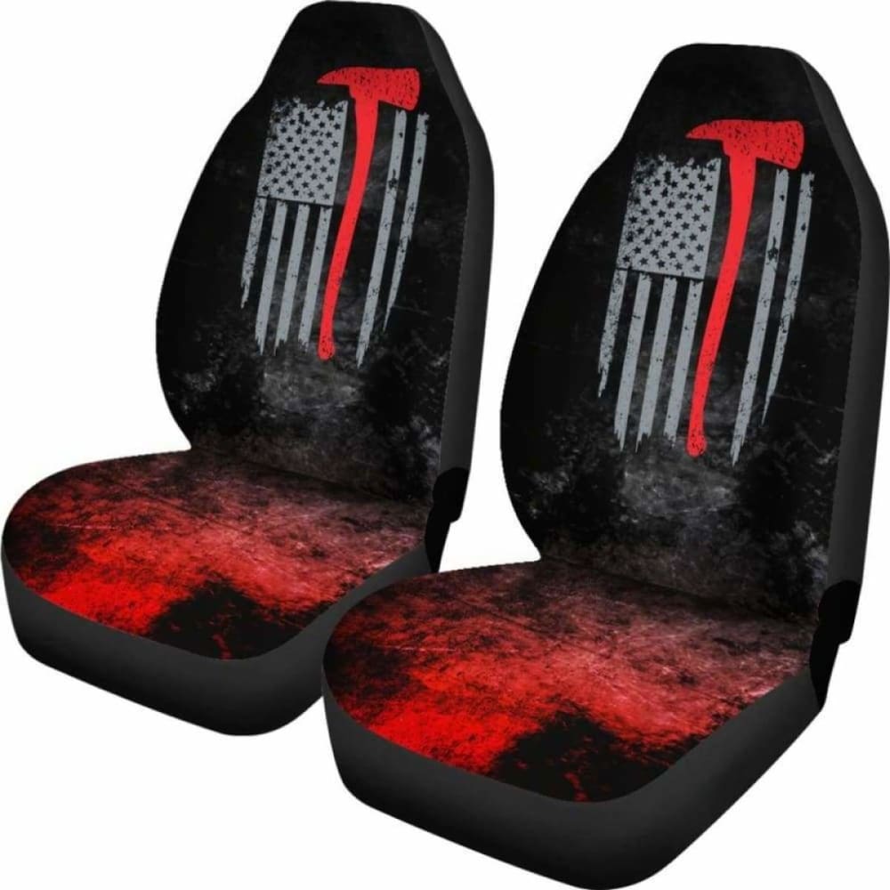 American Firefighter Car Seat Covers - Firefighter Bestseller