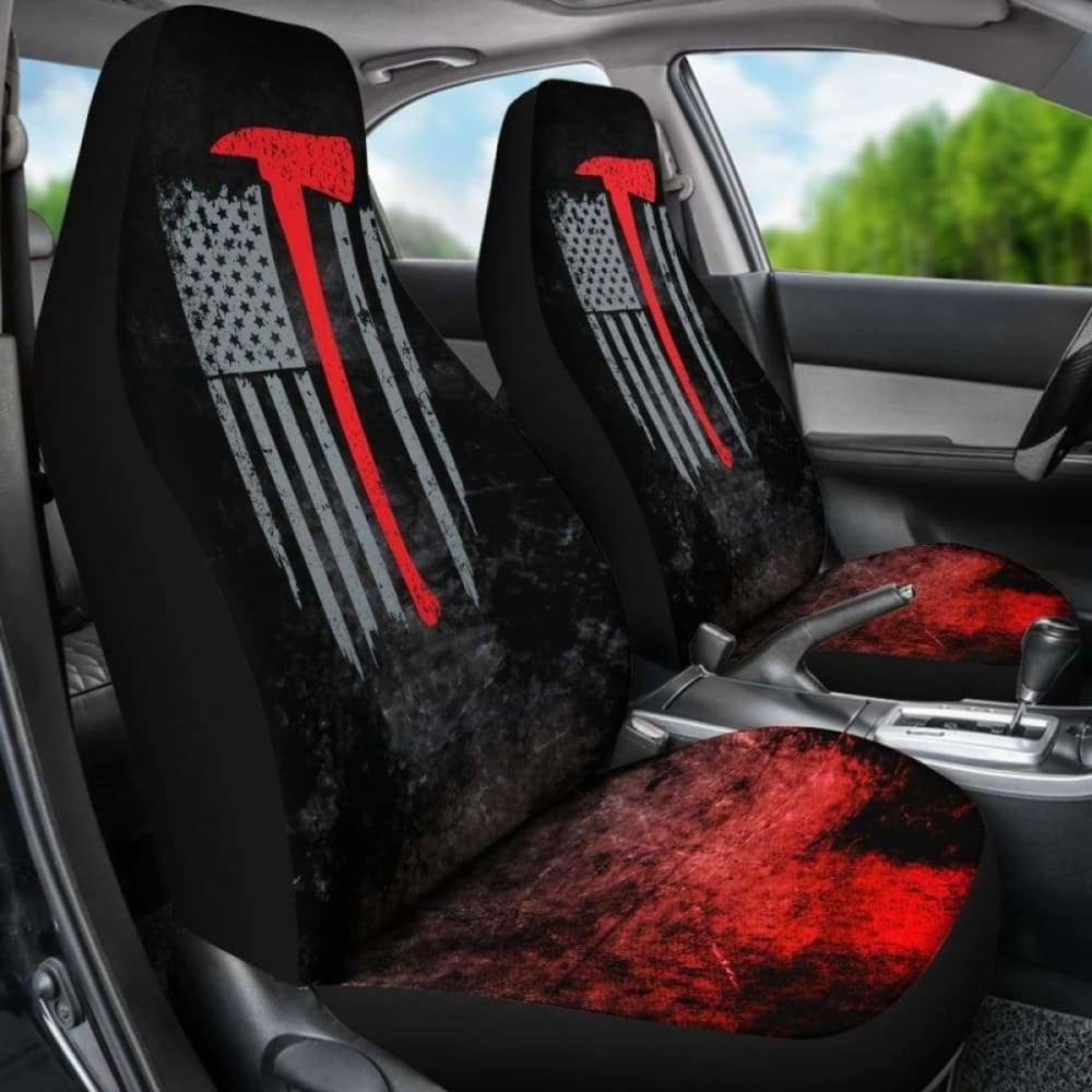 American Firefighter Car Seat Covers - Firefighter Bestseller