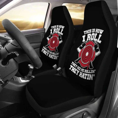 This Is How I Roll Firefighter Car Seat Covers