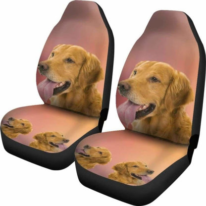 Golden Retriever Car Seat Cover