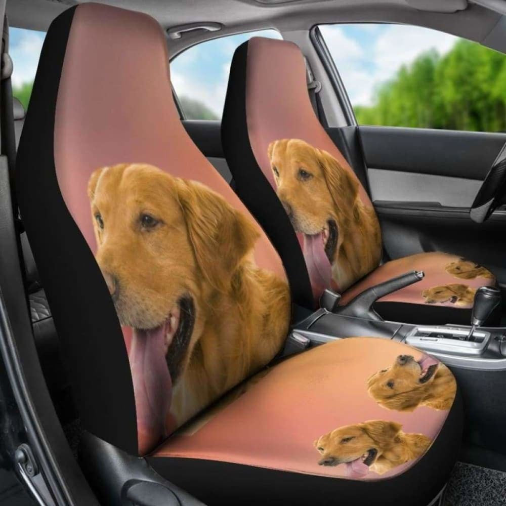 Golden Retriever Car Seat Cover