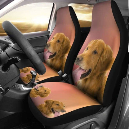 Golden Retriever Car Seat Cover