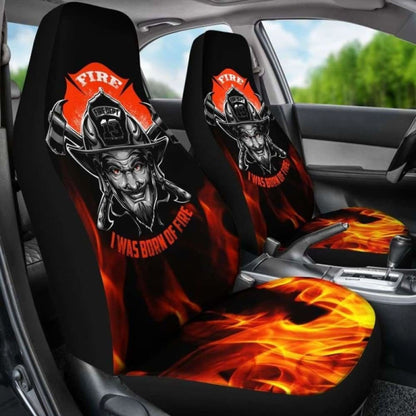 Fire Born Firefighter Car Seat Covers