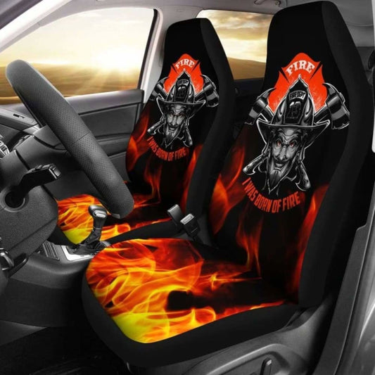 Fire Born Firefighter Car Seat Covers