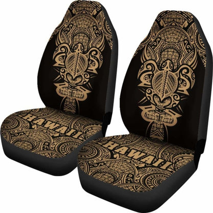Hawaii Turtle Polynesian Car Seat Cover - Gold - Armor Style - New