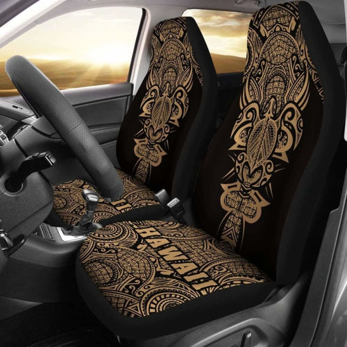 Hawaii Turtle Polynesian Car Seat Cover - Gold - Armor Style - New