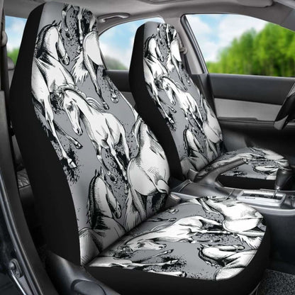 Horse Pattern Car Seat Cover