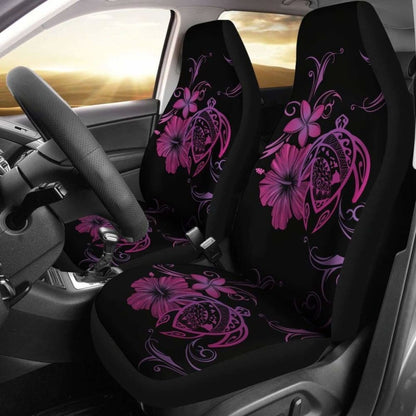 Hawaii Turtle Hibiscus Poly Pink Car Seat Covers - New - Awesome