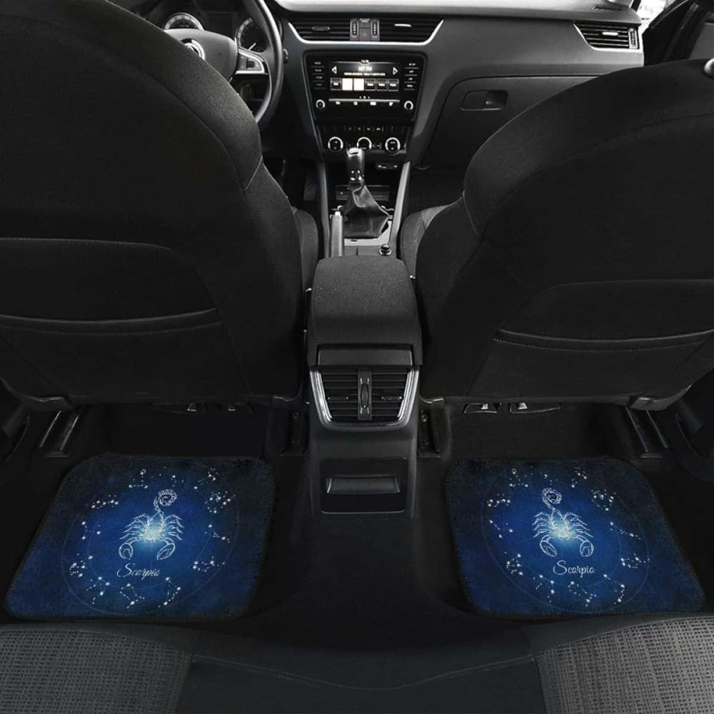 Scorpio Zodiac Sign Car Floor Mats Amazing Gift