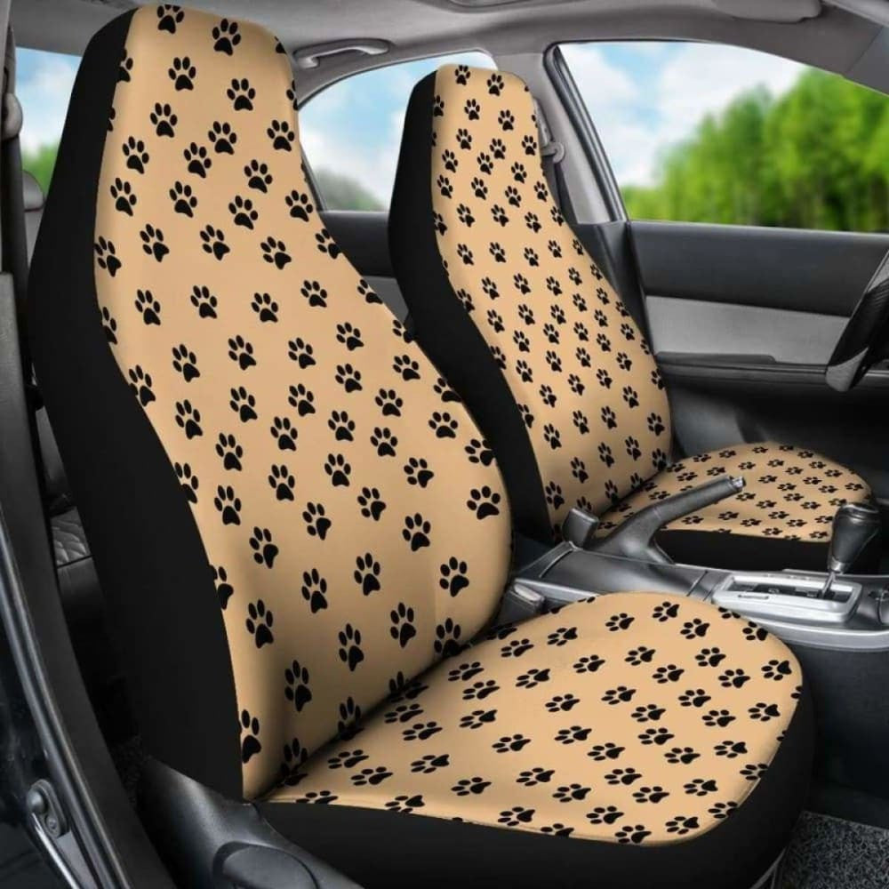 Paw Prints Car Seat Covers