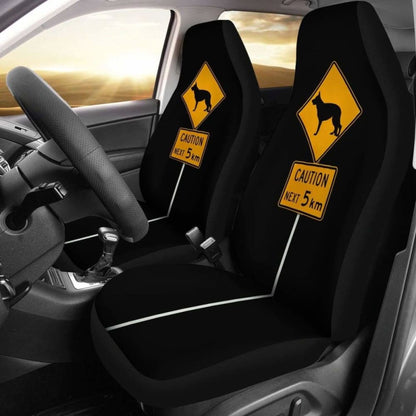 German Shepherd Signs Car Seat Covers