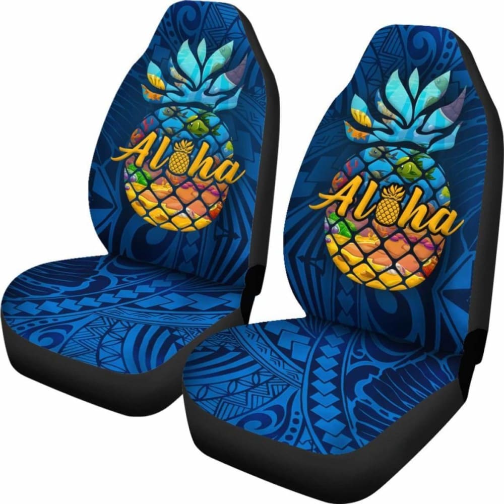 Hawaii Car Seat Covers - Aloha Pineapple - Amazing
