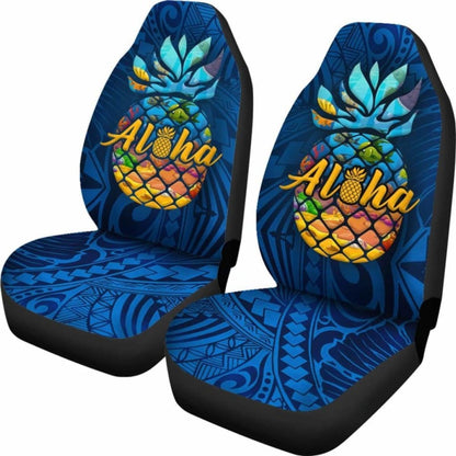 Hawaii Car Seat Covers - Aloha Pineapple - Amazing
