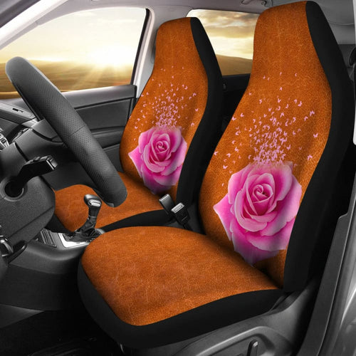 Butterfly Rose Car Seat Cover